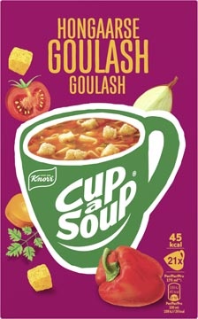 Cup A Soup Knorr Cup-a-Soup hongaarse goulash, pak van 21 zakjes