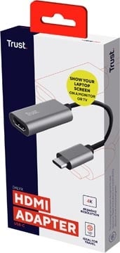 Trust Trust Dalyx adapter USB-C naar HDMI, 0,10 m