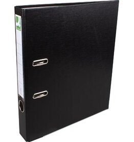 Q-CONNECT Q-CONNECT ordner, voor ft A4, uit PP en papier, met beschermrand, rug van 5 cm, zwart