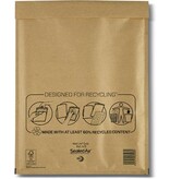Mail Lite luchtkussenenveloppen, goud, H/5, 270 x 360 mm, doos van 100 stuks