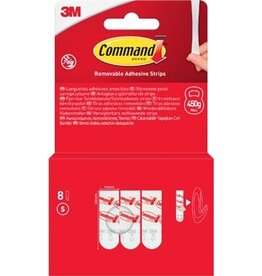 Command Command kleefstrips klein, blister van 8 stuks