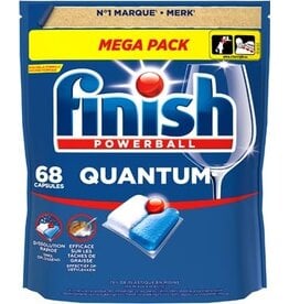 Finish Finish Quantum Regular vaatwastabletten, pak van 68 capsules