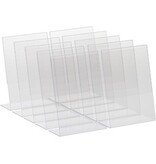 Europel Europel folderhouder Budget, met L-voet, ft A6, staand, pak van 10 stuks