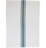 Merkloos Handdoek Payton, ft 50 x 70 cm, gestreept, minéral, pak van 6 stuks