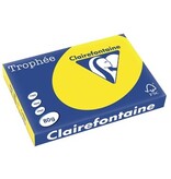 Clairefontaine Clairefontaine Trophée Pastel, gekleurd papier, A3, 80 g, 500 vel, fluogeel