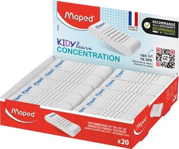 Maped Maped Kidy Learn gom Concentration — levering per 20