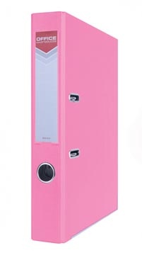 Office Products OFFICE products ordner, voor A4, uit karton, rug van 5,5 cm, roze