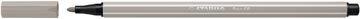 Stabilo STABILO Pen 68 viltstift, warm grijs — levering per 10