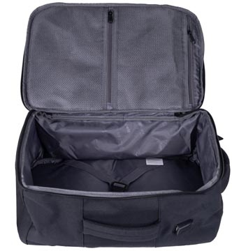 DONAU Donau Travel rugzak Warsaw, 23 l, 15,6 inch, zwart