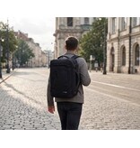 DONAU Donau Travel rugzak Warsaw, 23 l, 15,6 inch, zwart