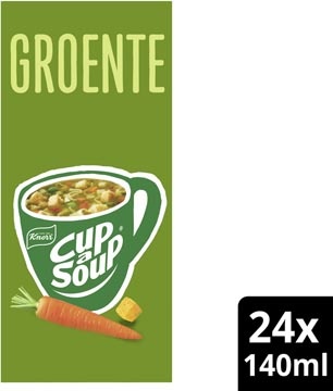 Cup A Soup Knorr Cup-a-Soup groente, pak van 24 zakjes