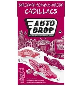 Autodrop Autodrop snoep Cadillacs, doos van 280 gram