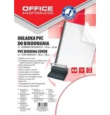 Office Products OFFICE products omslagen, A4, PVC, 200 micron, pak van 100 stuks, transparant