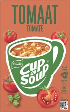 Cup A Soup Knorr Cup-a-Soup tomaat, pak van 21 zakjes