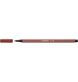 Stabilo STABILO Pen 68 viltstift, sienna — levering per 10