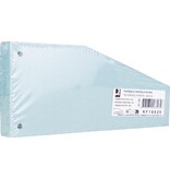 Q-CONNECT Q-CONNECT trapezium verdeelstroken, pak van 100 stuks, blauw