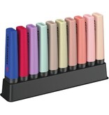 Stabilo STABILO BOSS ORIGINAL NatureCOLORS Wildflower markeerstift, deskset van 10 stuks, assorti