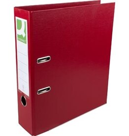 Q-CONNECT Q-CONNECT ordner, voor ft A4, volledig uit PP, rug van 8 cm, bordeaux