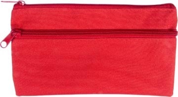 Kangaro Kangaro pennenzak, plat, ft 21 x 11 cm, rood