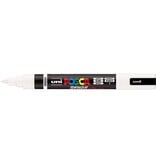 Posca Uni Posca paintmarker PC-5BR, 1 - 4 mm, penseel punt, wit