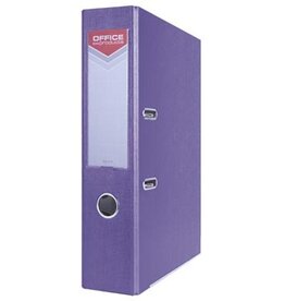 Office Products OFFICE products ordner, voor A4, uit karton, rug van 7,5 cm, paars