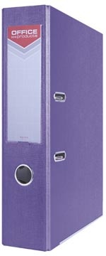 Office Products OFFICE products ordner, voor A4, uit karton, rug van 7,5 cm, paars