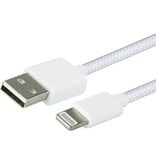 Greenmouse Greenmouse Lightning kabel, USB-A naar 8-pin, 1 m, woven