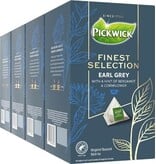 Pickwick Pickwick thee finest selection, zwarte thee Earl grey, pak van 25 zakjes