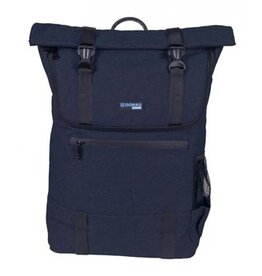 DONAU Donau Travel rugzak London, 18 l, 15,6 inch, marineblauw