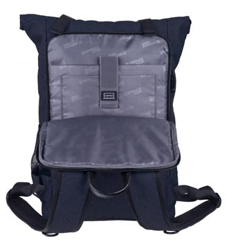 DONAU Donau Travel rugzak London, 18 l, 15,6 inch, marineblauw