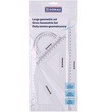 DONAU DONAU tekenset geometric, 4-delig — levering per 10