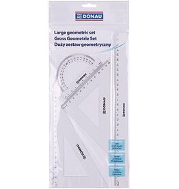 DONAU DONAU tekenset geometric, 4-delig — levering per 10