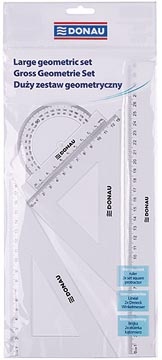 DONAU DONAU tekenset geometric, 4-delig — levering per 10