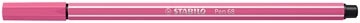 Stabilo STABILO Pen 68 viltstift, fuchsia — levering per 10