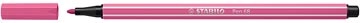 Stabilo STABILO Pen 68 viltstift, fuchsia — levering per 10