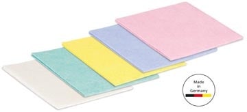 Aqualine Aqualine universele huishouddoekjes ft 38 x 38 cm, geassorteerde kleuren, pak van 6 stuks