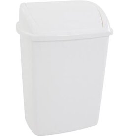 Vepa Bins Vuilbak met swing deksel, 26 l, wit