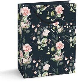 Merkloos Geschenkzak Spirit Of Roses, L, 20 x 33 x 27 cm