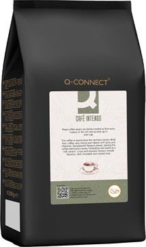 Q-CONNECT Q-CONNECT koffiebonen Café Intenso, pak van 1 kg
