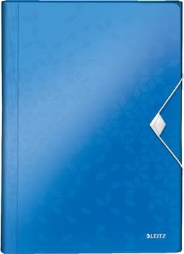 Leitz Leitz Wow projectmap, ft A4, 6 compartimenten, uit PP, blauw