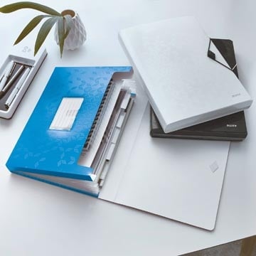 Leitz Leitz Wow projectmap, ft A4, 6 compartimenten, uit PP, blauw