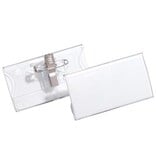 Durable Durable badge met combiklem ft 40 x 75 cm, doos met 25 stuks