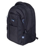 DONAU Donau Travel rugzak Paris, 30 l, 15,6 inch, zwart