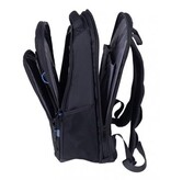 DONAU Donau Travel rugzak Paris, 30 l, 15,6 inch, zwart