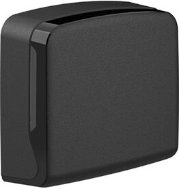 Spotless handdoekdispenser Z-vouw mini, zwart