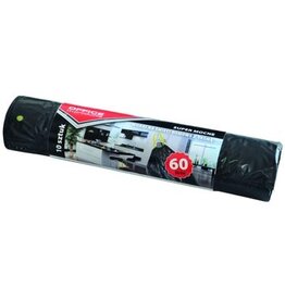 Office Products OFFICE products vuilniszak, LDPE, 25 micron, 60 liter, zwart, rol van 10 stuks