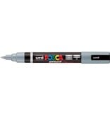 Posca Uni Posca paintmarker PC-5BR, 1 - 4 mm, penseel punt, grijs