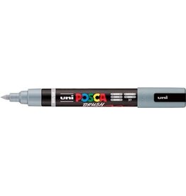 Posca Uni Posca paintmarker PC-5BR, 1 - 4 mm, penseel punt, grijs