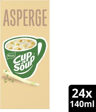 Cup A Soup Knorr Cup-a-Soup asperge, pak van 24 zakjes