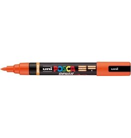 Posca Uni Posca paintmarker PC-5BR, 1 - 4 mm, penseel punt, donkeroranje